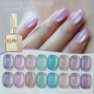 XEIJAYI 8pcs15ml Morning Dew Series cat eye nail polish gel  2025 new cat eye nail art suitable for womens nail salon design