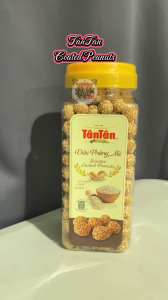 Authentic Vietnam Tantan Sesame Coated Peanuts Crunchy Sweet-Savory Snack 100g