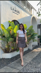 Rok Pendek kargo\Rok Mini Skirt A Line\Mizela Kargo\Rok Kargo Pendek Wanita