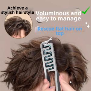 TANGJIXIONG | Hair Styling Comb Volumizing Concealing Root Lifting Texturizing