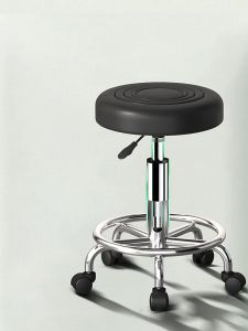 Hydraulic Stool Chair Round Adjustable Stool For Office & SPA Stylist Style Spa Stool Chair With Backrest Bar Chair For Spa Beauty Salon Hair Salon Munlife Ready Stock COD