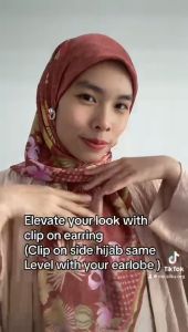 Floral Design Palestine Inspired Premium Satin Silk Hijab Tudung Bawal Bidang 45 Tudung Murah Cantik