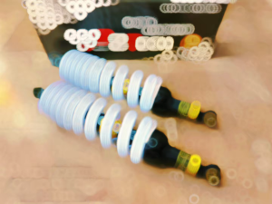 PZ TECH High-Performance 320mm Rear Shock Absorber Suspension for Honda XRM/WAVE/SMASH/DASH/SHOGUN P2 Series