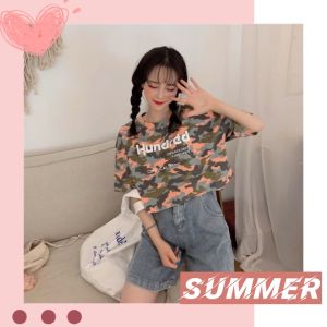 Wulove HIT เสื้อผ้าผู้หญิง เสื้อเอวลอยผู้หญิงเกาหลี ทั่วไทย