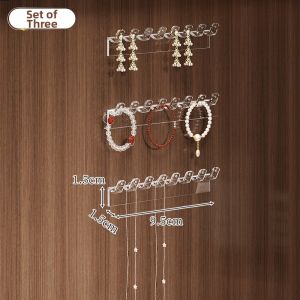 evesigar | Wall Mounted Necklace Jewelry Display Rack