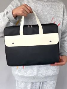 Túi xách da chống sốc laptop macbook surface túi công sở nam nữ cặp đựng laptop