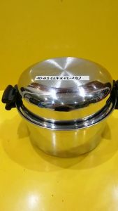 Nồi inox Mỹ nắp úp (hàng nội địa Nhật) size 27cm cao 12cm (mã 1043) Dùng được bếp từ