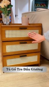Kệ Tủ Gỗ Tre Tự Nhiên Cao Cấp INS TRE01- 02- 27- 28 Tủ Để Đồ Đa Năng Thiết Kế Đơn Giản Hiện Đại Phù Hợp Với Mọi Không Gian Phòng Ngủ