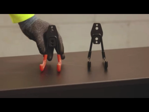 โลหะตะขอโรงรถออแก ตะขอแขวนผนัง ตะขอแขวนเครื่องมือ รูปตัว U แบบติดผนัง แร๊กแขวนจักรยานติดผนัง