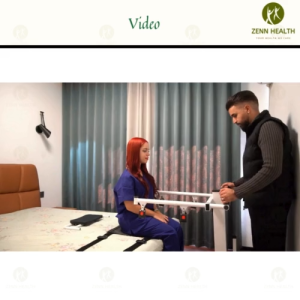 Motorized Electric Lift Transfer Chair Foldable Adjustable Height Patient Transfer Chair Kerusi Bergerak Orang Tua