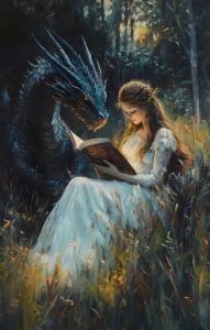 Kayou | Acrylic Paint By Numbers Dragon Bookish Victorian Painting By Numbers On Canvas Coloring By Number For Adults Paint Digital Art