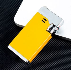 Jobon ZB-999 Double Jet Flame Lighter (Yellow)