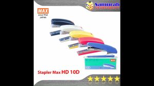 Stapler Max HD 10D / Mesin Staples Tangan HD10D / Alat Strapler Hecter Kertas HD-10D Kecil isi no 10