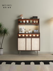 Weimei | Retro Style Mobile Sideboard Cabinet