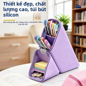 Tổ chức Văn phòng phẩm 2 trong 1 Diamond Zip Silicon để bàn