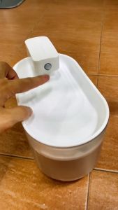 Cat Water Dispenser Cat Water Fountain Wireless Intelligent Pet Water Dispenser 3L Ultra Quiet Water Fountain for Cats and Dogs Rechargeable 30 Days Battery Life