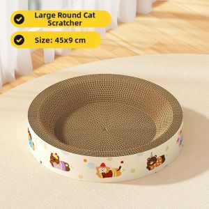 7o | Durable Scratch-Resistant Cat Scratch Board and Bed