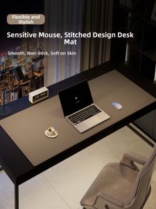 Luxurious Leather Oversized Mouse Pad