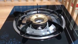2 Kiềng bếp gas 5 chân + 2 Khay hứng inox - KT18.5cm / Khay 21cm - Thay thế đa số các loại bếp gas phổ thông trên thị trường