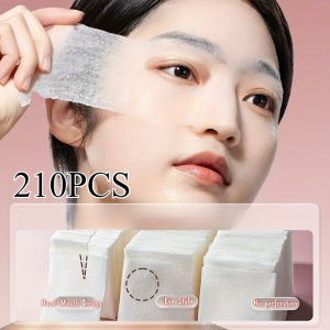 Face Makeup Cotton Pads Stretchable Elasticity Disposable Cosmetic Cotton Mask Wet Compress Wipe Cleaning for Beauty