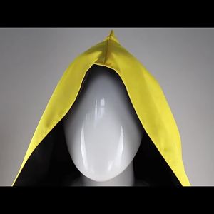game Little Nightmares 2 Mono Six Cosplay Costume Hungry Kids boys Little Six Yellow Long Jacket Coat Halloween Carnival Party