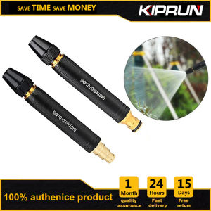 KIPRUN Spray Nozzle High Pressure Water Adjustable Straight Nozzle  High Pressure Sprinkler Connector Hose Sprinkler For Cleaning Car Washer Garden Watering