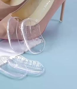 1 Đôi Miếng Đệm Gót Chân Silicon Chống Trơn Trượt Cho Nữ Nam Chống Trơn Trượt Miếng Lót Bảo Vệ Gót Chân Có Thể Tái Sử Dụng Đế Mềm Có Thể Tái Sử Dụng