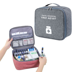 Empty Home Travel First Aid Kit Medicine Storage Bag Large Capacity Portable Medical Box Case Outdoor Survival Emergency Pouch
