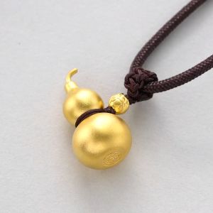 Chow Sang Sang 周生生 Cultural Blessings 999.9 24K Pure Gold Price-by-Weight Gold Necklace For Men and Women 91199Z