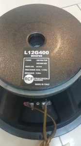 Komponen Speaker RCF L12G400 1200 watt 12 INCH