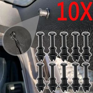 10ชิ้นตะขอเกี่ยวสายแขวนคลิิปสายสำหรับโฟล์คสวาเก้นกอล์ฟ5 Mk6 โปโล Tiguan T-CROS ขึ้น