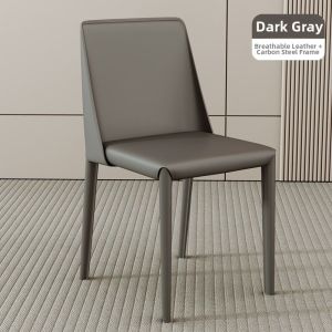 ZHUOLESHI | Luxurious Leather Modern Design Dining Chair