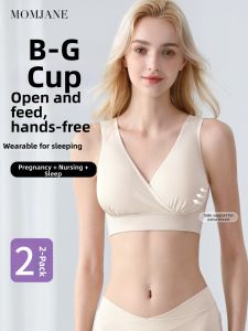 Mom Jane | Maternity Breastfeeding Cross-Style Sleeping & Feeding Bra