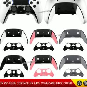 6 COLORS 2IN1 For PS5 DSE Handle Top Buttom Cover Case For PS5 Edge Gamepad Front Back Rear Shell Anti-Sweat and Anti-Slip