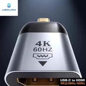 UGOURD | UGOURD USB C to HDMI Adapter 4K 60Hz 4K 30Hz Type C HDMI Female Converter Thunderbolt 3/4 USB4 Compatible for MacBook Pro/Air TV