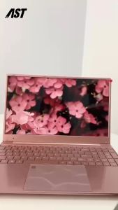 AST laptop baru pink Intel N5095 15.6 inch Ram 20G+256/512GB SSD IPS win11+office+bouns