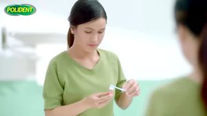 [2 x 3 Pack] POLIDENT Whitening Daily Denture Cleanser Remove Tough Stains For Dentures Whitening - 36s