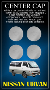 Nissan Urvan and Escapade Center Cap (1 Set / 4pieces)
