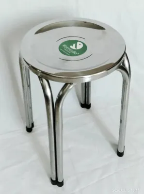 Kursi Bulat 47cm & 30cm Komodo High Quality Stainless Steel
