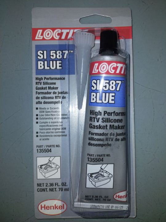 Loctite SI 587 Blue High Performance RTV Silicone Gasket Maker (85 g