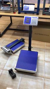 Cân bàn điện tử Thương Hiệu CÂN HOÀNG MINH PHÁT 60KG đến 300KG H6. Cân nông sản hàng hóa. Phím Tiếng Việt