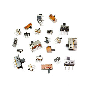 ZSDZFYLLK | 10PCS 2 Pin 3 Pin Slide Switch SPST SPDT 2 Position 3 Position Mini Micro Toggle Switch DIP PCB Tactile Switch