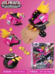 Mini Force Fission Watch Toy Super Dinosaur Power Transforming Watch for Boys And Girls Childrens Toy Robot Cartoon Character