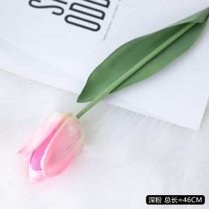 Hoa tulip giả hoa tulip ẩm ướt hoa tulip giả trang trí hoa tulip giả cao cấp