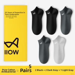 MiiOW | Breathable Odor-Control Large Size Cotton Socks