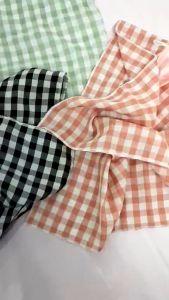 Khăn trải bàn kẻ caro phong cách vintage làm phông chụp ảnh chụp background phụ kiện picnic