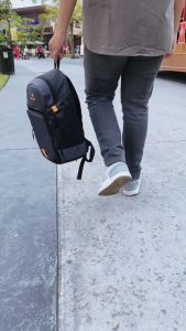 Tas Ransel Sekolah Pria GOLDVERS Tas Laptop Kuliah Backpack Pria MULTIFUNGSI - Indoraya Store