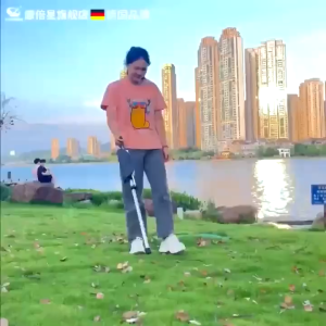 German Elderly Crutch Chair Multifunctional Crutch Chair Dual-purpose Folding Portable Walking Aid