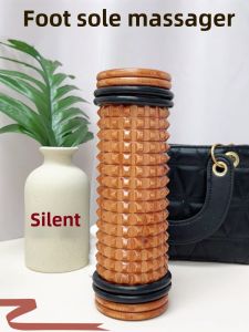 Foot Massager Foot Bottom Solid Wood Roller Foot Massage Handy Gadget Foot Grinding Acupuncture Point Tool Sole of the Foot Step Foot Bottom Massage Stick