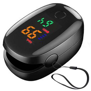 Oximetry SpO2 PR LED Fingertip Oximeter Heart Rate Monitor Finger Clip Blood Oxygen Saturation Pulse Monitoring Pulsometer